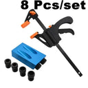 Pocket Hole Jig Kit Durable Aluminum Joinery Tool Set Pocket Hole Jig Kit Durable Aluminum Joinery Tool Set