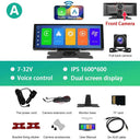 Podofo Rearview Dash Cam CarPlay Safety Connectivity Podofo Rearview Dash Cam CarPlay Safety Connectivity