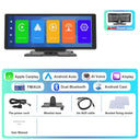 Podofo Smart Dash Cam with Rearview Camera High Def Podofo Smart Dash Cam with Rearview Camera High Def