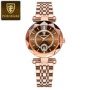 POEDAGAR Diamond Ladies Watch Elegant Quartz Timepiece for Women POEDAGAR Diamond Ladies Watch Elegant Quartz Timepiece for Women