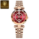POEDAGAR Diamond Ladies Watch Elegant Quartz Timepiece for Women POEDAGAR Diamond Ladies Watch Elegant Quartz Timepiece for Women