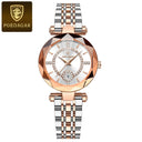 POEDAGAR Diamond Ladies Watch Elegant Quartz Timepiece for Women POEDAGAR Diamond Ladies Watch Elegant Quartz Timepiece for Women
