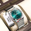 Poedagar Luxury Stainless Steel Watch Mens Waterproof Poedagar Luxury Stainless Steel Watch Mens Waterproof