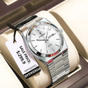 Poedagar Luxury Stainless Steel Watch Mens Waterproof Poedagar Luxury Stainless Steel Watch Mens Waterproof