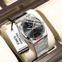 Poedagar Luxury Stainless Steel Watch Mens Waterproof Poedagar Luxury Stainless Steel Watch Mens Waterproof