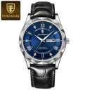 POEDAGAR Stylish Waterproof Men's Watch Luxury Business Timepiece POEDAGAR Stylish Waterproof Men's Watch Luxury Business Timepiece