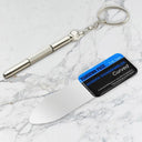 Portable 3-in-1 Eyeglass Screwdriver Keychain Tool Accessory Portable 3-in-1 Eyeglass Screwdriver Keychain Tool Accessory