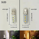 Portable LED Night Light USB Mini Lamp for Room Decor Portable LED Night Light USB Mini Lamp for Room Decor