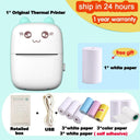 Portable Mini Wireless Thermal Printer For Memories On-the-Go Portable Mini Wireless Thermal Printer For Memories On-the-Go