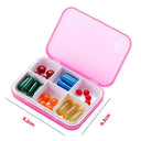 Portable Pill Organizer For Travel And Medication Storage Portable Pill Organizer For Travel And Medication Storage