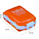 Portable Pill Organizer Box for Travel and Medication Storage Portable Pill Organizer Box for Travel and Medication Storage