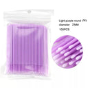 Premium Disposable MicroBrush Swabs for Eyelash Extensions Premium Disposable MicroBrush Swabs for Eyelash Extensions