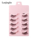 Premium Fluffy Faux Mink Half Eye Lashes Kit for Makeup Premium Fluffy Faux Mink Half Eye Lashes Kit for Makeup