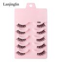 Premium Fluffy Faux Mink Half Eye Lashes Kit for Makeup Premium Fluffy Faux Mink Half Eye Lashes Kit for Makeup