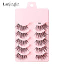Premium Fluffy Faux Mink Half Eye Lashes Kit for Makeup Premium Fluffy Faux Mink Half Eye Lashes Kit for Makeup