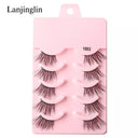 Premium Fluffy Faux Mink Half Eye Lashes Kit for Makeup Premium Fluffy Faux Mink Half Eye Lashes Kit for Makeup