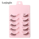 Premium Fluffy Faux Mink Half Eye Lashes Kit for Makeup Premium Fluffy Faux Mink Half Eye Lashes Kit for Makeup