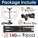 Professional LED Ring Light for Photography and Makeup Professional LED Ring Light for Photography and Makeup