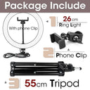 Professional LED Ring Light For Photography And Makeup Professional LED Ring Light For Photography And Makeup