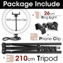 Professional LED Ring Light for Photography and Makeup Professional LED Ring Light for Photography and Makeup