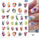 Purple Smoke Marble Nail Stickers Golden Wave Trendy Manicure Purple Smoke Marble Nail Stickers Golden Wave Trendy Manicure