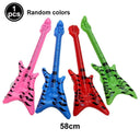 PVC Guitar Microphone Balloon Rock Star Musical Note Toys PVC Guitar Microphone Balloon Rock Star Musical Note Toys