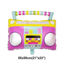 PVC Guitar Microphone Balloon Rock Star Musical Note Toys PVC Guitar Microphone Balloon Rock Star Musical Note Toys