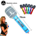 PVC Guitar Microphone Balloon Rock Star Musical Note Toys PVC Guitar Microphone Balloon Rock Star Musical Note Toys