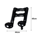 PVC Guitar Microphone Balloon Rock Star Musical Note Toys PVC Guitar Microphone Balloon Rock Star Musical Note Toys