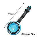 PVC Guitar Microphone Balloon Rock Star Musical Note Toys PVC Guitar Microphone Balloon Rock Star Musical Note Toys