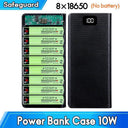 Power Bank Case 18650 Battery Box USB Type C 22.5W QC3.0 Power Bank Case 18650 Battery Box USB Type C 22.5W QC3.0