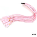 Rainbow Braided Ponytail Hair Extension Colorful Pigtail Fun Rainbow Braided Ponytail Hair Extension Colorful Pigtail Fun