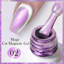 Rainbow Cat Eye Magnetic Gel Polish for Color Shifting Rainbow Cat Eye Magnetic Gel Polish for Color Shifting
