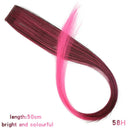 Rainbow Highlight Hair Extensions For Instant Transformation Rainbow Highlight Hair Extensions For Instant Transformation