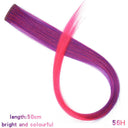 Rainbow Highlight Hair Extensions For Instant Transformation Rainbow Highlight Hair Extensions For Instant Transformation