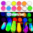 Rainbow Neon Chameleon Nail Art Glitter Set Aurora Shine Rainbow Neon Chameleon Nail Art Glitter Set Aurora Shine