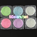 Rainbow Neon Chameleon Nail Art Glitter Set Aurora Shine Rainbow Neon Chameleon Nail Art Glitter Set Aurora Shine