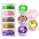 Rainbow Neon Chameleon Nail Art Glitter Set Aurora Shine Rainbow Neon Chameleon Nail Art Glitter Set Aurora Shine