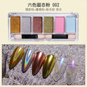 Rainbow Neon Chameleon Nail Art Glitter Set Aurora Shine Rainbow Neon Chameleon Nail Art Glitter Set Aurora Shine