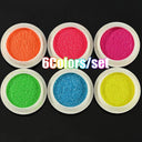 Rainbow Neon Chameleon Nail Art Glitter Set Aurora Shine Rainbow Neon Chameleon Nail Art Glitter Set Aurora Shine