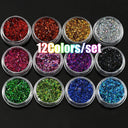 Rainbow Neon Chameleon Nail Art Glitter Set Aurora Shine Rainbow Neon Chameleon Nail Art Glitter Set Aurora Shine