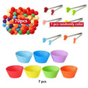 Rainbow Pompoms Sorting Cup Montessori Preschool Learning Toys Rainbow Pompoms Sorting Cup Montessori Preschool Learning Toys
