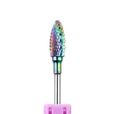 Rainbow Steel Carbide Nail Bits Set for Manicure Pedicure Kit Rainbow Steel Carbide Nail Bits Set for Manicure Pedicure Kit