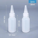 Refillable Plastic Squeeze Bottles for Sauces and Crafts Refillable Plastic Squeeze Bottles for Sauces and Crafts