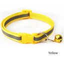 Reflective Cat Collar With Bell Adjustable Safety Necklace Reflective Cat Collar With Bell Adjustable Safety Necklace
