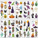 Reusable Spider & Scar Halloween Tattoos for Spooky Fun Reusable Spider & Scar Halloween Tattoos for Spooky Fun