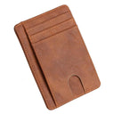 RFID Blocking Leather Wallet Stylish Card Holder Purse Gift RFID Blocking Leather Wallet Stylish Card Holder Purse Gift