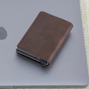 RFID Blocking Men's Wallet Stylish Card Holder with Money Clip RFID Blocking Men's Wallet Stylish Card Holder with Money Clip