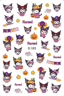 Sanrio Cute Cartoon Nail Stickers Set Anime Inspired Art Sanrio Cute Cartoon Nail Stickers Set Anime Inspired Art