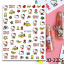 Sanrio Cute Cartoon Nail Stickers Set Anime Inspired Art Sanrio Cute Cartoon Nail Stickers Set Anime Inspired Art